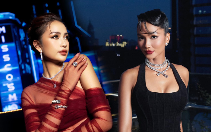 H'Hen Niê - Khánh Vân - Ngọc Châu khoe sắc xứng tầm với các nữ hoàng sắc đẹp quốc tế Ảnh 2