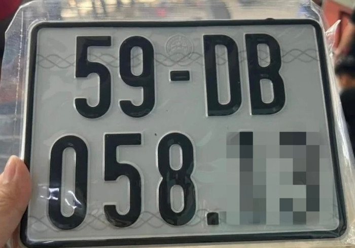 Biển số xe máy được cấp mới có 2 chữ cái. (Ảnh minh họa).