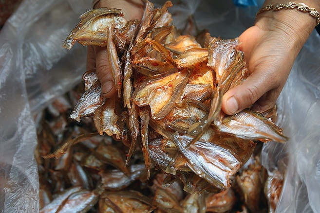 Cá thầu dầu khô thơm ngon.