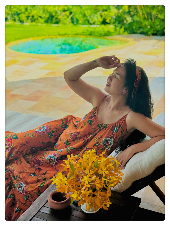 Võ Hạ Trâm có một thai kì khoẻ mạnh.