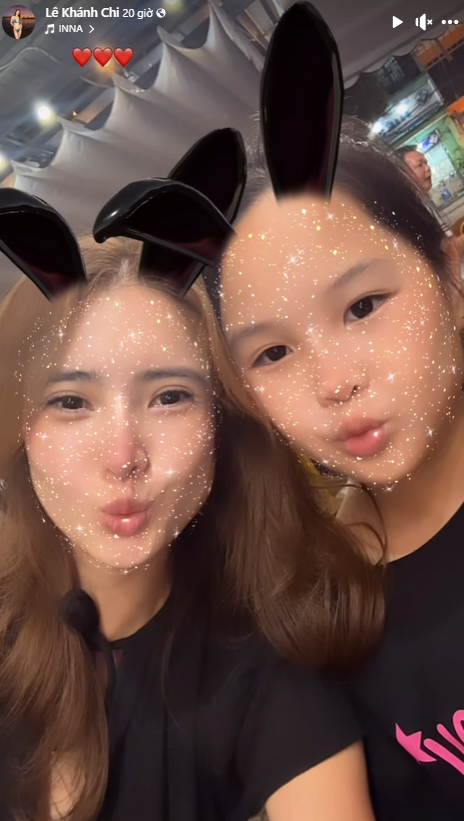 Em gái Công Vinh hiếm hoi khoe cận diện mạo của con gái cưng.