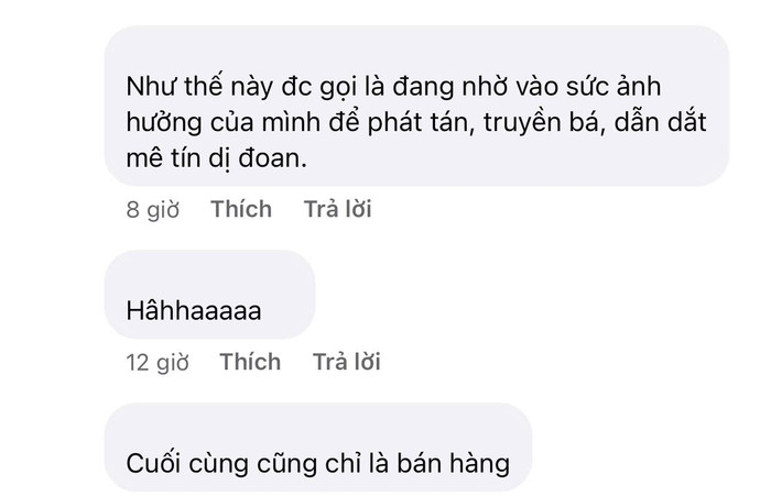 Phản ứng của cư dân mạng