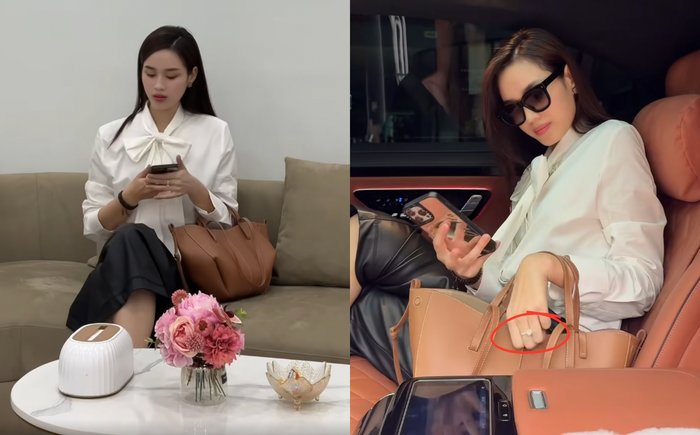 Đỗ Thị Hà tiếp tục bị soi đeo nhẫn kim cương ở ngón tay giữa.