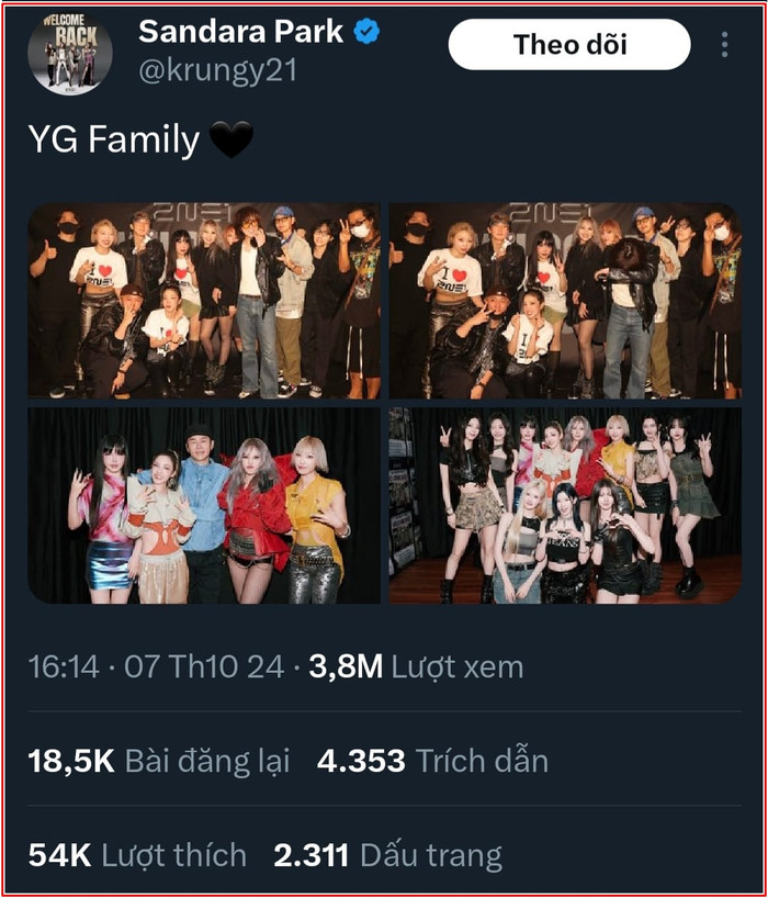 Dara (2NE1) bị chỉ trích vì Jennie Ảnh 1