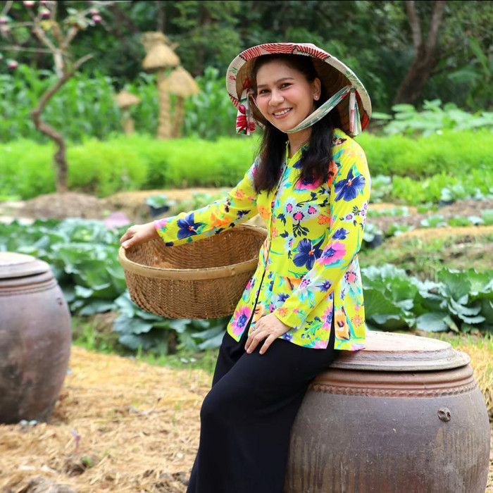 Thụy Mười là gương mặt quen thuộc với nhiều khán giả truyền hình.