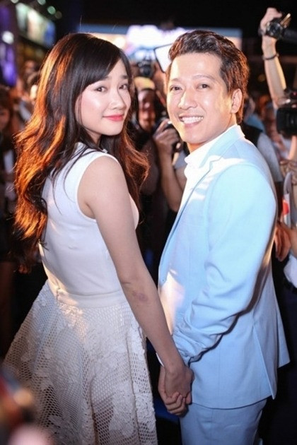 Trường Giang - Nhã Phương lúc mới yêu. 