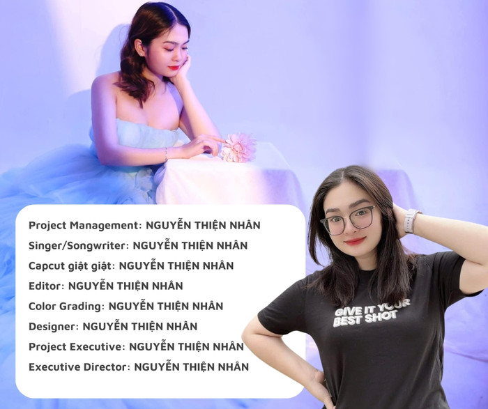 Thiện Nhân kiêm nhiệm tất cả các vai trò khi phát hành sản phẩm mới. 