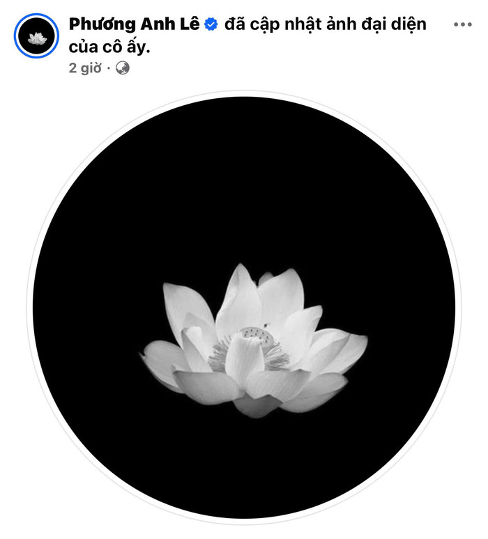 Phanh Lee thông báo tin tang sự.