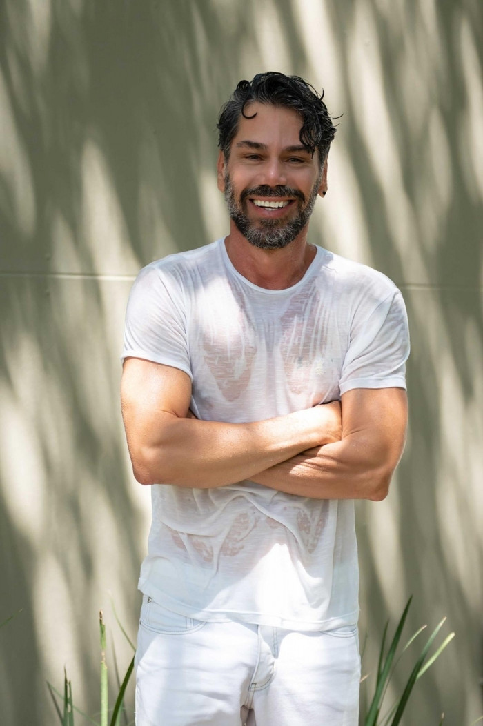 Nam người mẫu luôn duy trì thói quen tập thể dục mỗi ngày.