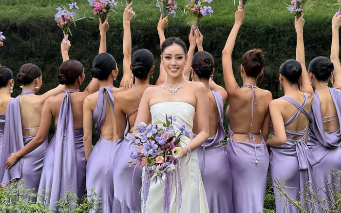 Hoa hậu Khánh Vân khoe ảnh cưới, chính thức lên xe hoa Ảnh 2