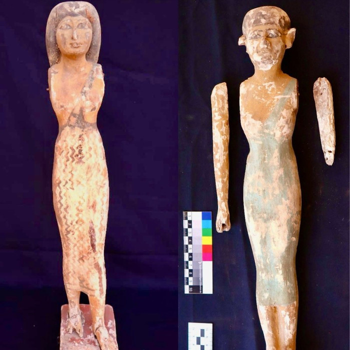 &nbsp;Một trong hai bức tượng có thể là hình ảnh của Idi.