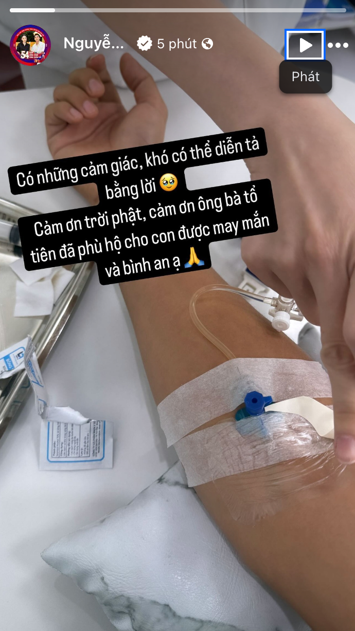 Diễn viên Bình An vẫn chưa hết hoang mang khi câu chuyện đã qua. Ảnh: FBNV