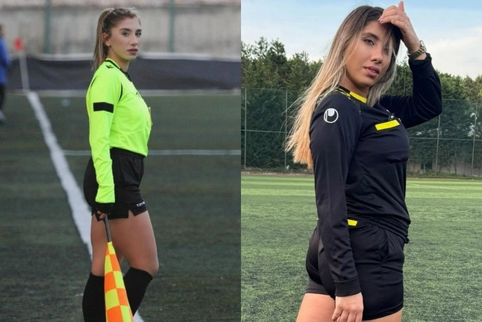 Nữ trọng tài Karaarslan đang tiến hành kháng cáo để bảo vệ danh dự.