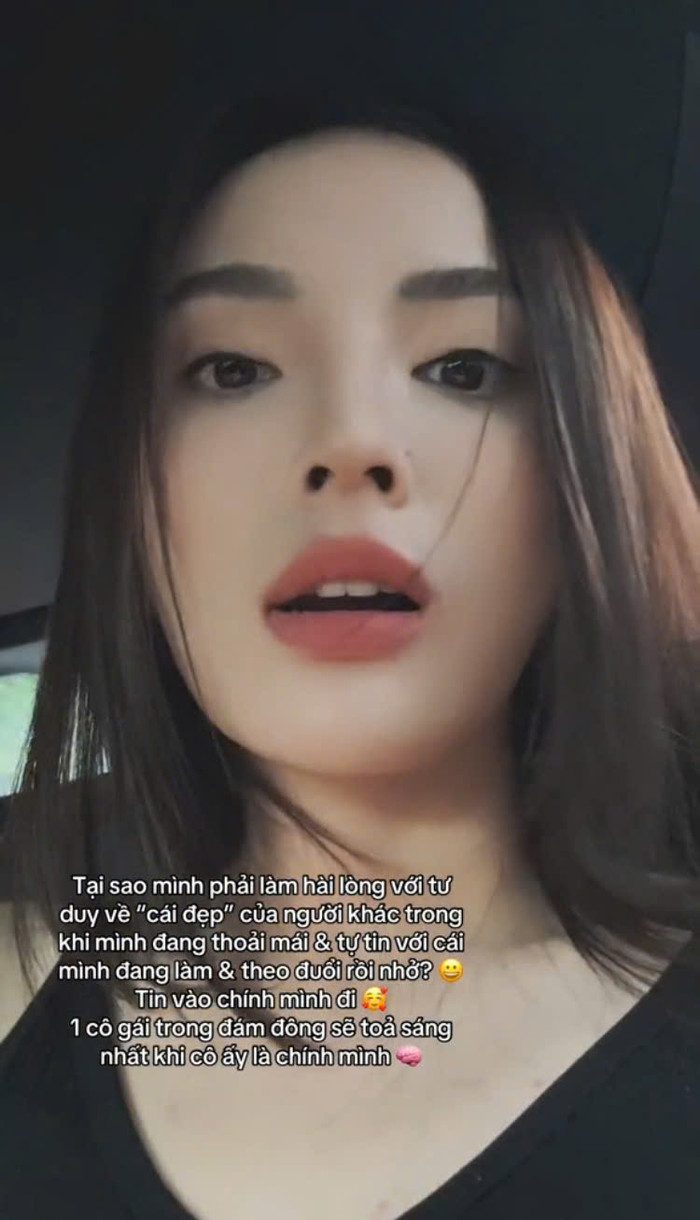 Hoa hậu Kỳ Duyên phản ứng trước những lời bàn luận về nhan sắc.