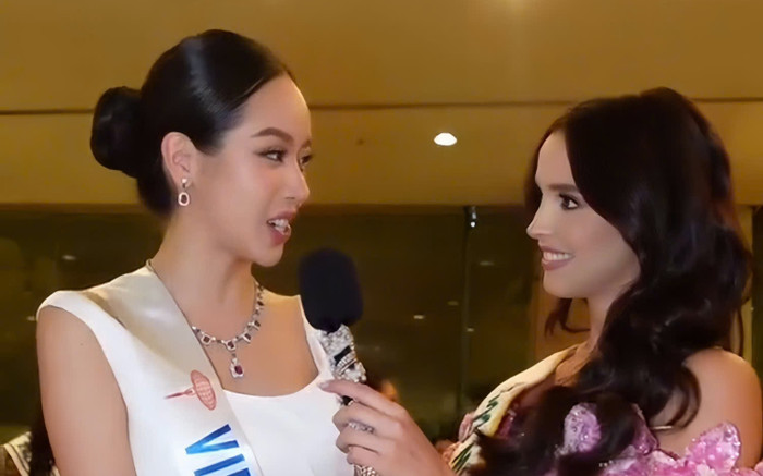 Thanh Thủy bắn tiếng Anh 'như gió' tại Miss International Ảnh 2