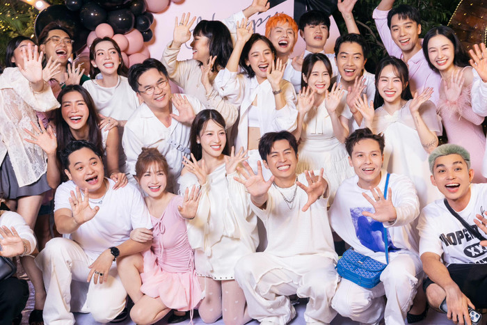 Nhiều người bạn thân của Puka - Gin Tuấn Kiệt đã đến chúc mừng sinh nhật nữ diễn viên. Ảnh: FBNV