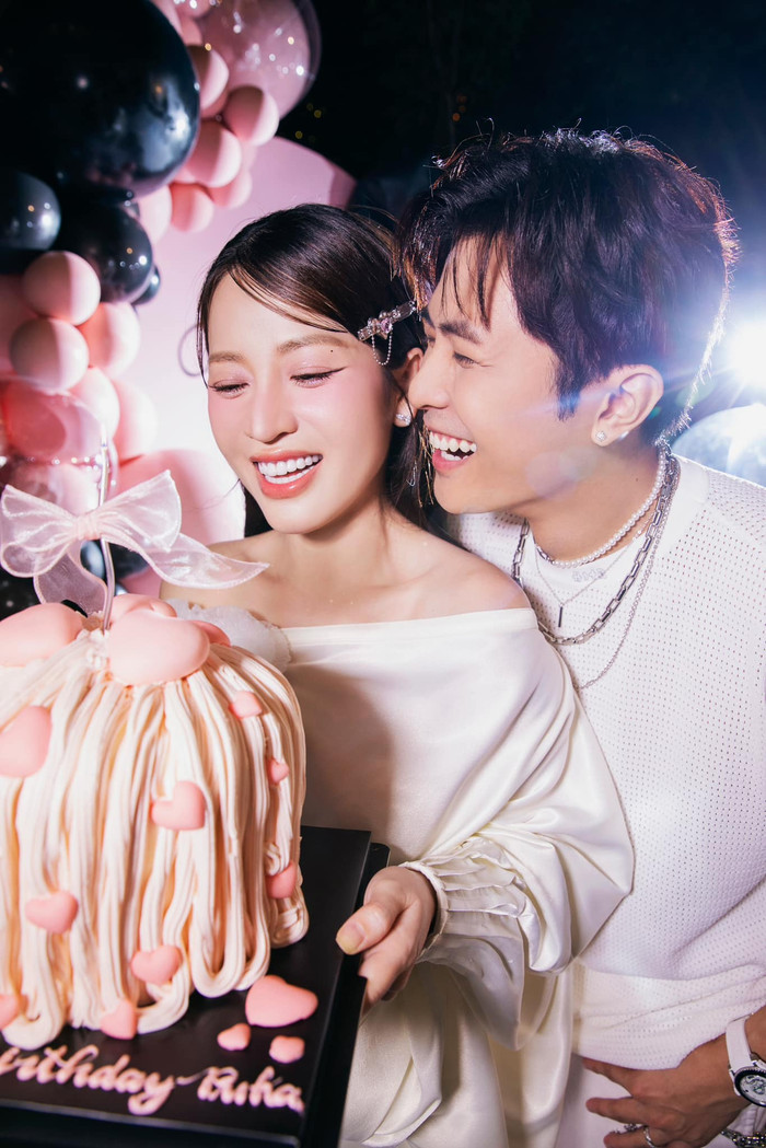 Puka mới được Gin Tuấn Kiệt tổ chức tiệc sinh nhật hoành tráng. Ảnh: FBNV