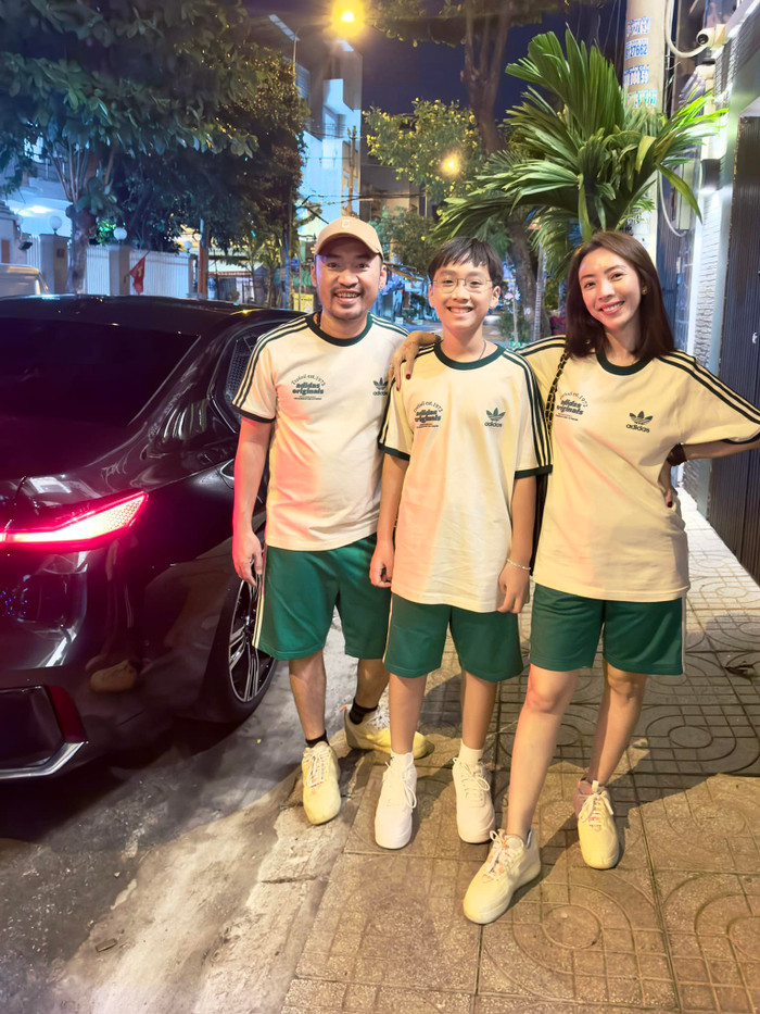 Tổ ấm hạnh phúc của Thu Trang và Tiến Luật bên cạnh con trai Andy.