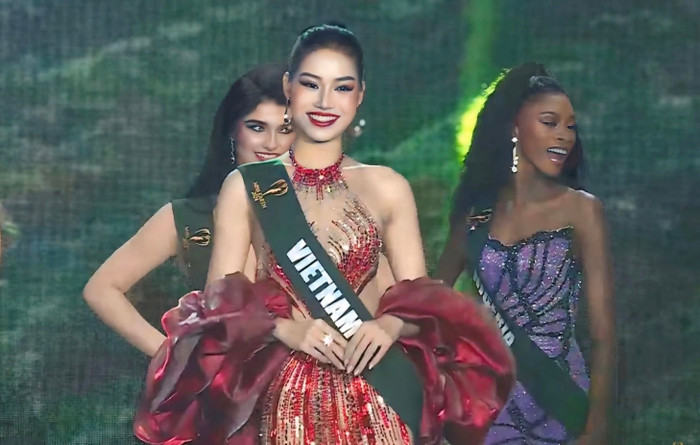 Cao Thị Ngọc Bích trượt Top 20 Miss Earth 2024. 