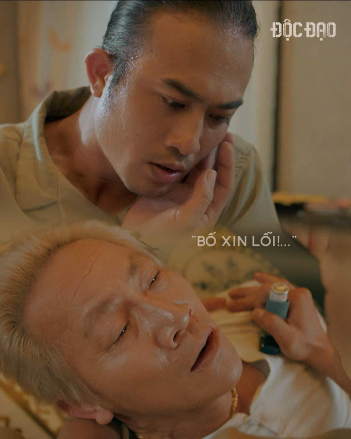 Cảnh Lê Toàn qua đời được Duy Hưng công nhận là một trong những cảnh phim cảm xúc và ấn tượng nhất phim Độc đạo. 