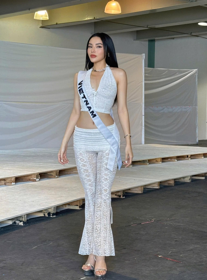 Nhiều ngày qua, Hoa hậu Kỳ Duyên tham gia tập duyệt cho những đêm thi quan trọng tại Miss Universe 2024.