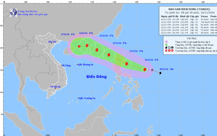 Bão số 8 giật cấp 12, có thể tan ngay trên Biển Đông Ảnh 2