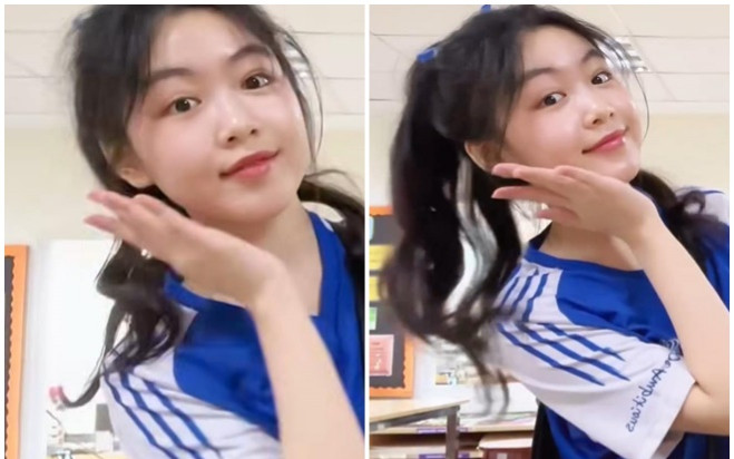 Con gái MC Quyền Linh khoe nhan sắc thời học cấp 3, đi đến đâu sáng bừng đến đó Ảnh 2