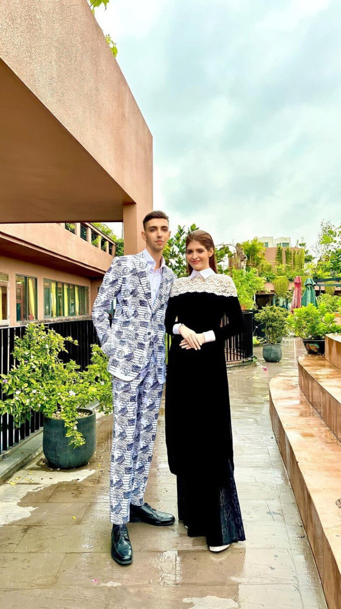 An Tây và em trai sinh sống ở Việt Nam nhiều năm. 