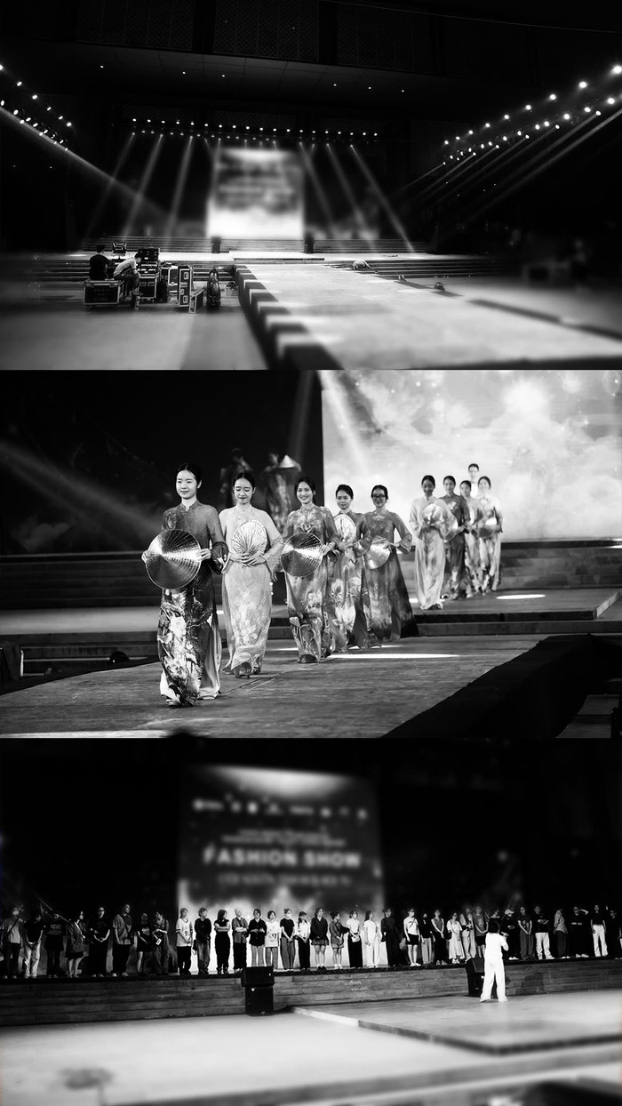 Sự kiện Fashion Show 'Cội Nguồn Tinh Hoa Hội Tụ' là một dịp để các học trò tri ân thầy cô.