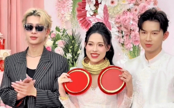 Cô dâu Hải Phòng bất ngờ nhận 10 cây vàng từ người yêu cũ: Chú rể bối rối đáp 3 chữ Ảnh 2