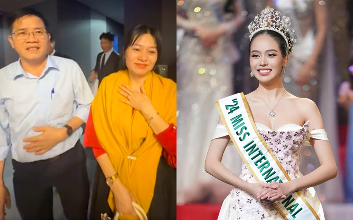 Bố Hoa hậu Thanh Thủy lộ dấu hiệu bất ổn về sức khoẻ sau khi con gái đăng quang Ảnh 2