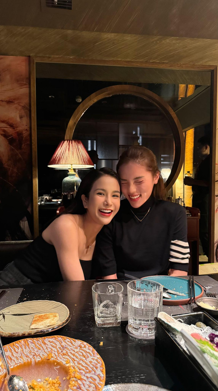 Showbiz 24h: Kỳ Duyên và Diệp Lâm Anh có mối quan hệ thân thiết. Ảnh: FBNV