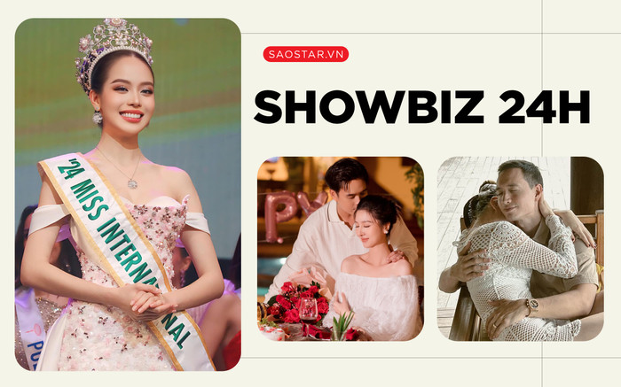 Showbiz 24h: Hoa hậu Thanh Thuỷ đăng quang Miss International 2024 Ảnh 2