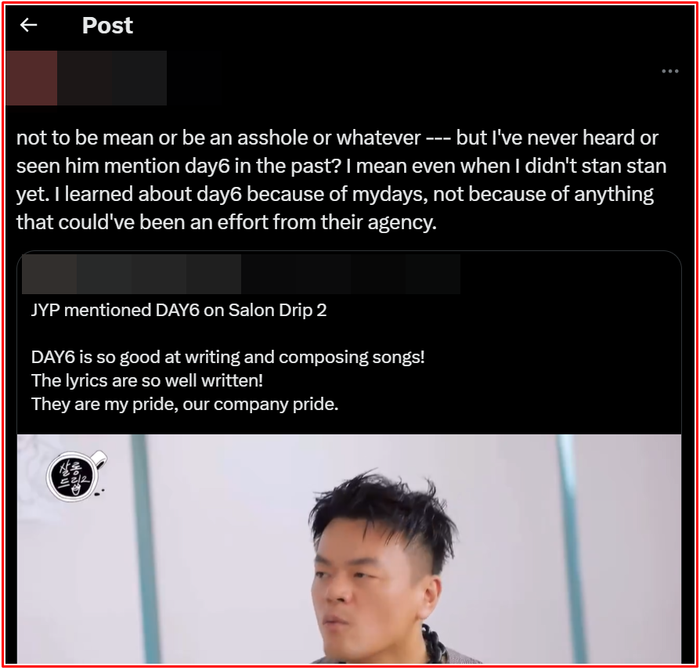 Chủ tịch JYP gây tranh cãi khi ngợi khen DAY6: 'Họ là niềm tự hào của công ty chúng tôi' Ảnh 4