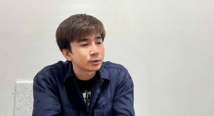 Hình ảnh mới nhất của ca sĩ Chi Dân (Ảnh: Công an cung cấp).