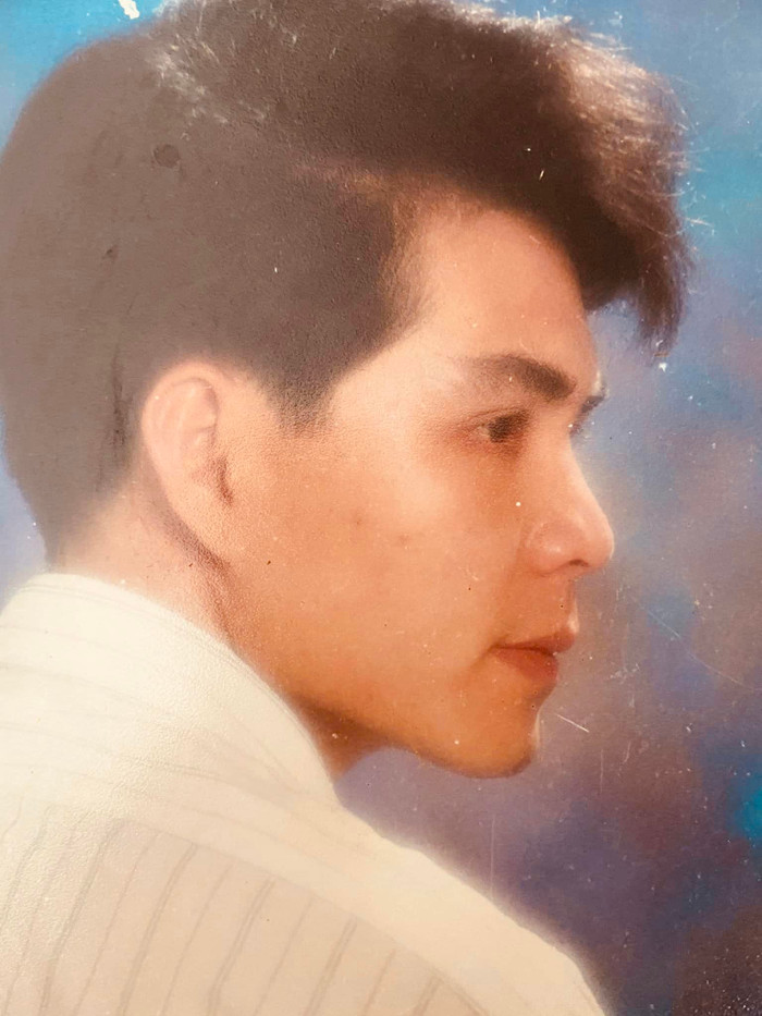 Diễn viên Trung Dũng đăng ảnh lúc 22 tuổi, ngầm phủ nhận chuyện sửa mũi. 