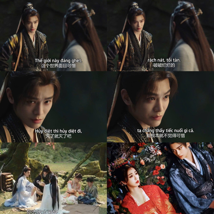 Tử Kỳ quyết tâm ngăn chặn diệt thế ở tập 25 Vĩnh Dạ Tinh Hà.