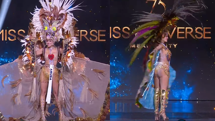 Hai thí sinh Aruba, Colombia lộ nội y, vòng 3 trên sóng truyền hình trực tiếp gây phản cảm.