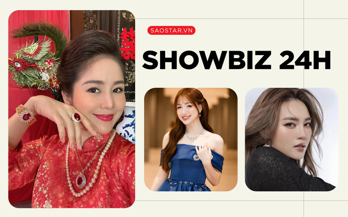 Showbiz 24h: Lê Phương đeo vàng kín người, Hoà Minzy 'tiêm môi'? Ảnh 2