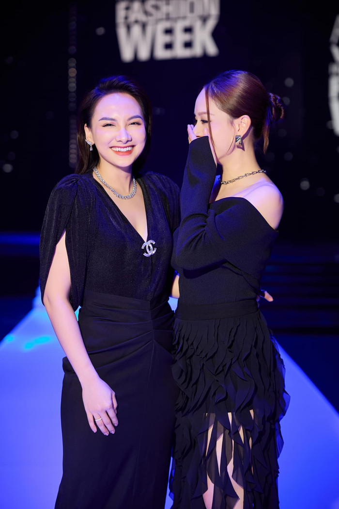 Hình ảnh mới nhất của Bảo Thanh và Lan Phương tại sự kiện diễn ra vào ngày 13/11 ở Hà Nội Ảnh: FBNV