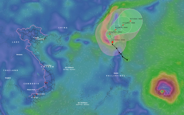 Cảnh báo: Biển Đông có thể đối mặt với bão mạnh đầu tuần tới Ảnh 2