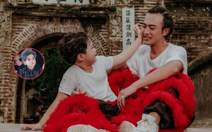 'Con trai' Doãn Quốc Đam mới 8 tuổi đã đẹp trai như nam thần Hàn Quốc Ảnh 2