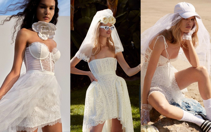 Thời trang váy cưới đang ngày càng trở nên đa dạng và cá tính hơn.
