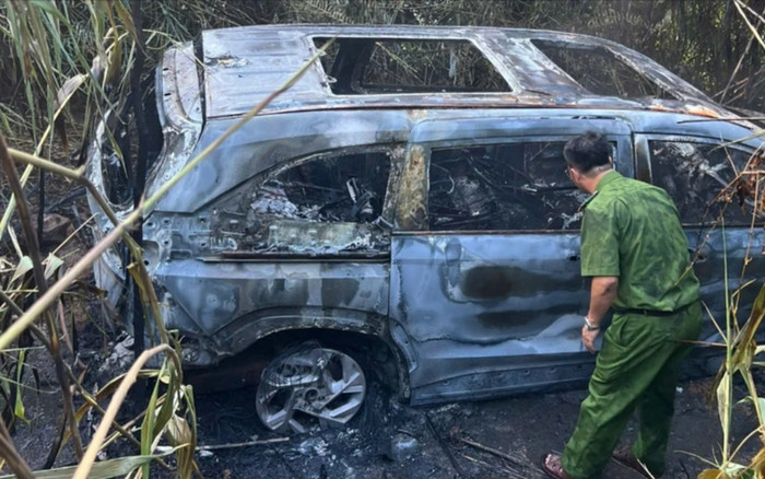 Nguyên nhân bất ngờ vụ xe ô tô cháy rụi dưới chân đèo Con Ó Ảnh 2