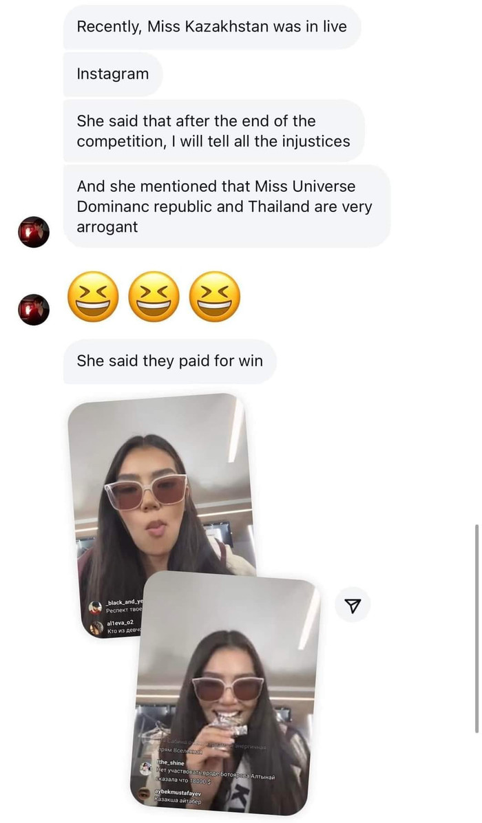 Đại diện Kazakhstan được đồn đoán đã có những tiết lộ thú vị về Kỳ Duyên. 