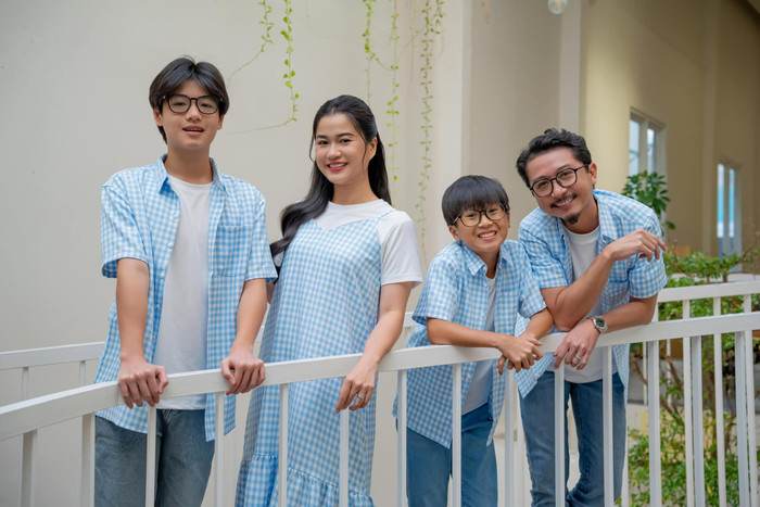 Nữ nghệ sĩ cho biết cô muốn 2 con tập trung việc học trong thời điểm này thay vì hoạt động nghệ thuật. 