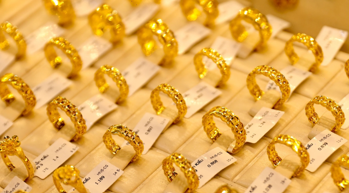 Vàng nhẫn tiếp tục đà tăng.