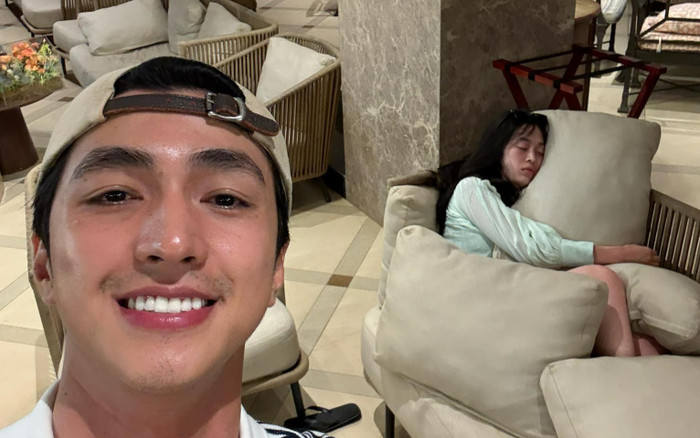 Bình An khoe khoảnh khắc khó đỡ của vợ Á hậu Ảnh 2