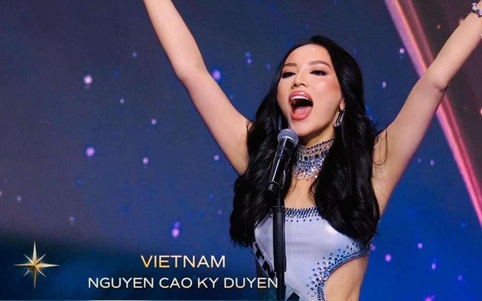 Kỳ Duyên có màn chào sân mãn nhãn tại chung kết Miss Universe 2024 Ảnh 2