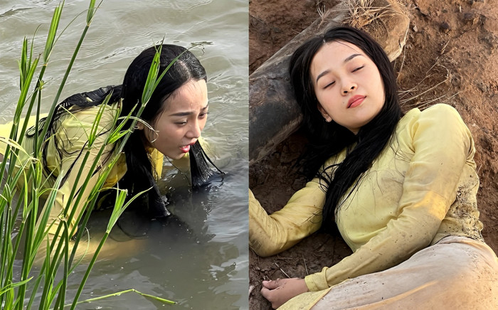 Tham Vọng Giàu Sang: Hé lộ hậu trường cảnh Trúc bị em gái Bình An hãm hại, 1 chi tiết gây cười Ảnh 2